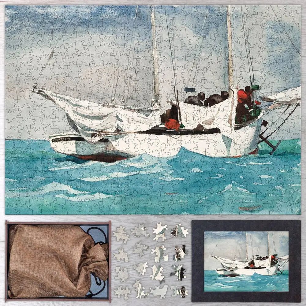 Key West, Hauling Anchor Puzzle - PuzzlesPrint