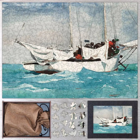 Key West, Hauling Anchor Puzzle - PuzzlesPrint