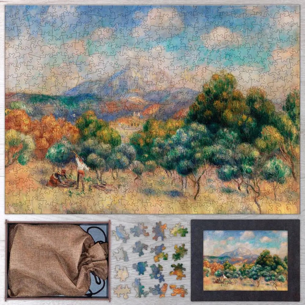 Mont Sainte - Victoire Puzzle - PuzzlesPrint