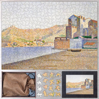 The Town Beach, Collioure, Opus 165 Puzzle - PuzzlesPrint