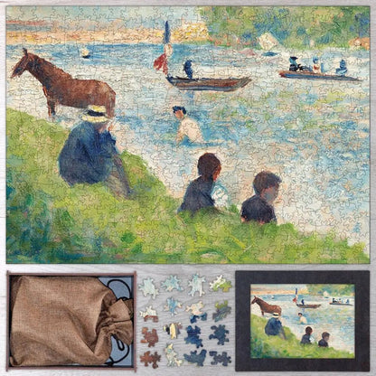Horse and Boats Puzzle - PuzzlesPrint