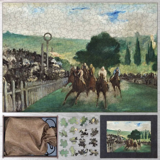 The Races at Longchamp Puzzle - PuzzlesPrint
