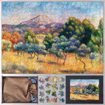Montagne Sainte - Victoire (Paysage) Puzzle - PuzzlesPrint