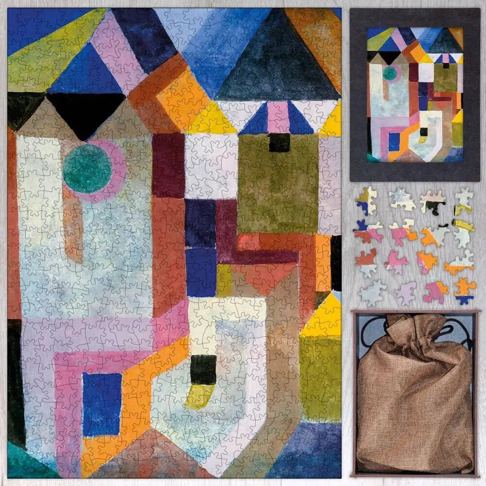 Colorful Architecture Puzzle – PuzzlesPrint