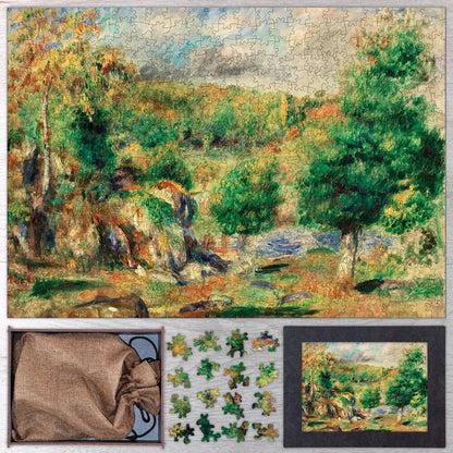 Chestnut Trees, Pont - Aven Puzzle - PuzzlesPrint