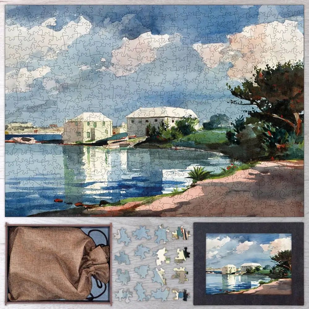 Salt Kettle, Bermuda Puzzle - PuzzlesPrint