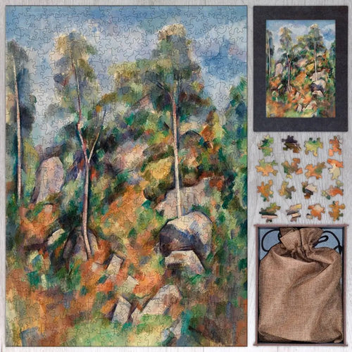 Rocks and Trees Puzzle - PuzzlesPrint