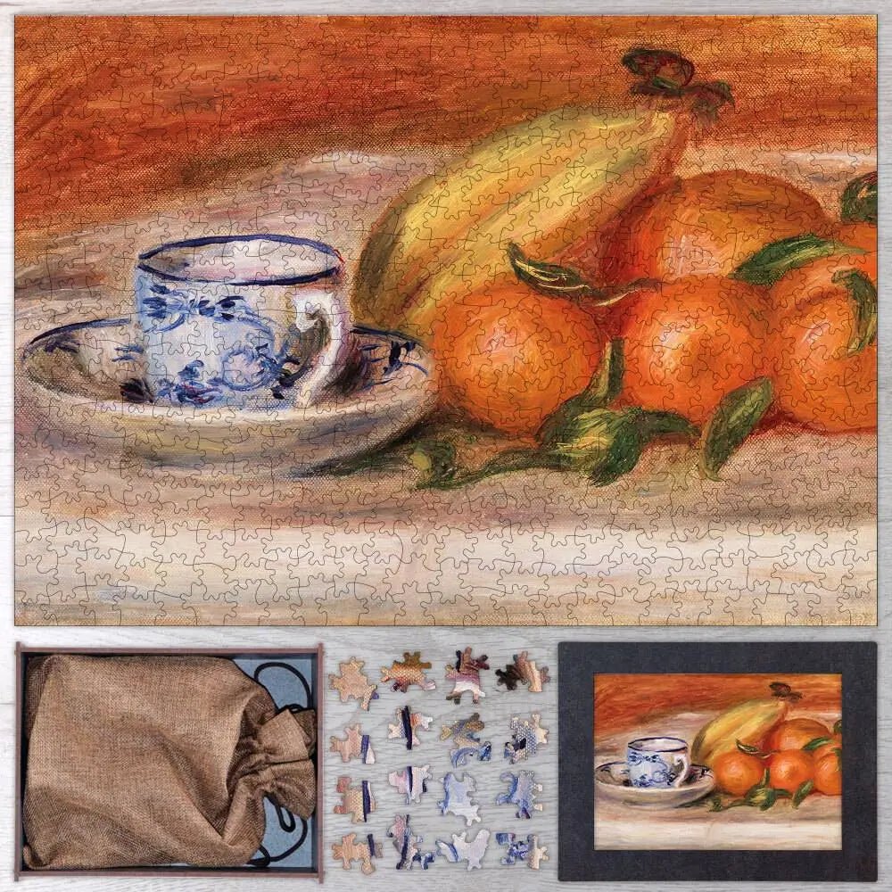 Oranges, Bananas, and Teacup Puzzle - PuzzlesPrint
