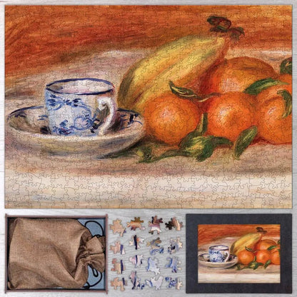 Oranges, Bananas, and Teacup Puzzle - PuzzlesPrint