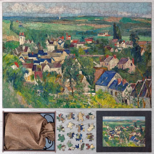 Auvers, Panoramic View Puzzle - PuzzlesPrint