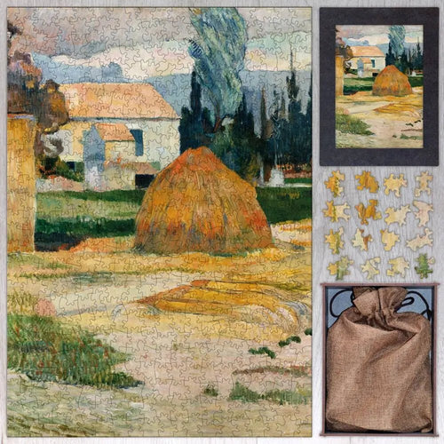 Landscape near Arles Puzzle - PuzzlesPrint