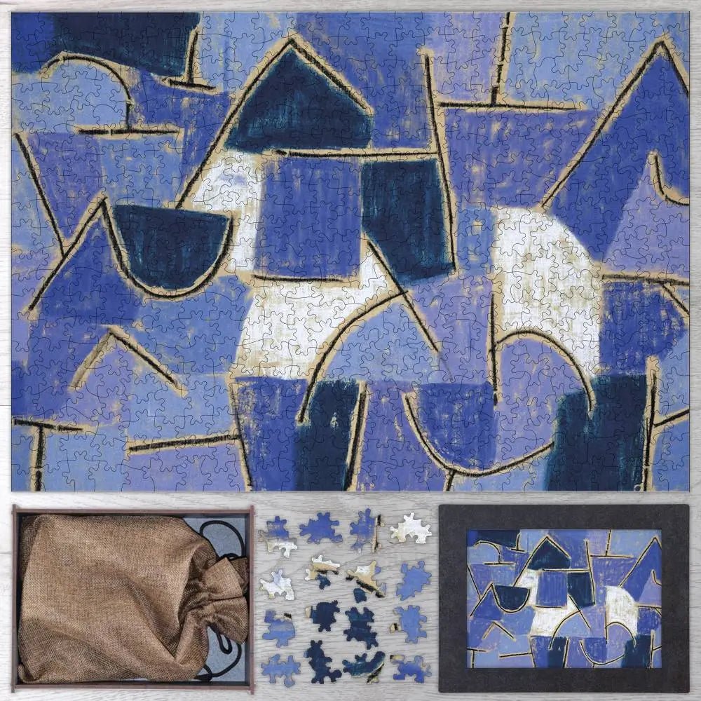 Blue Night Puzzle - PuzzlesPrint