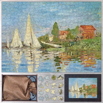 Regattas at Argenteuil Puzzle - PuzzlesPrint