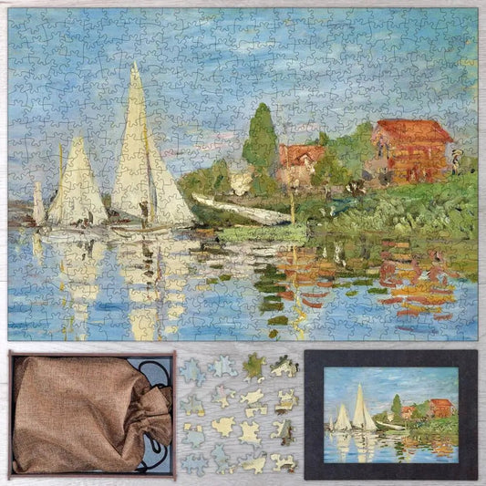 Regattas at Argenteuil Puzzle - PuzzlesPrint