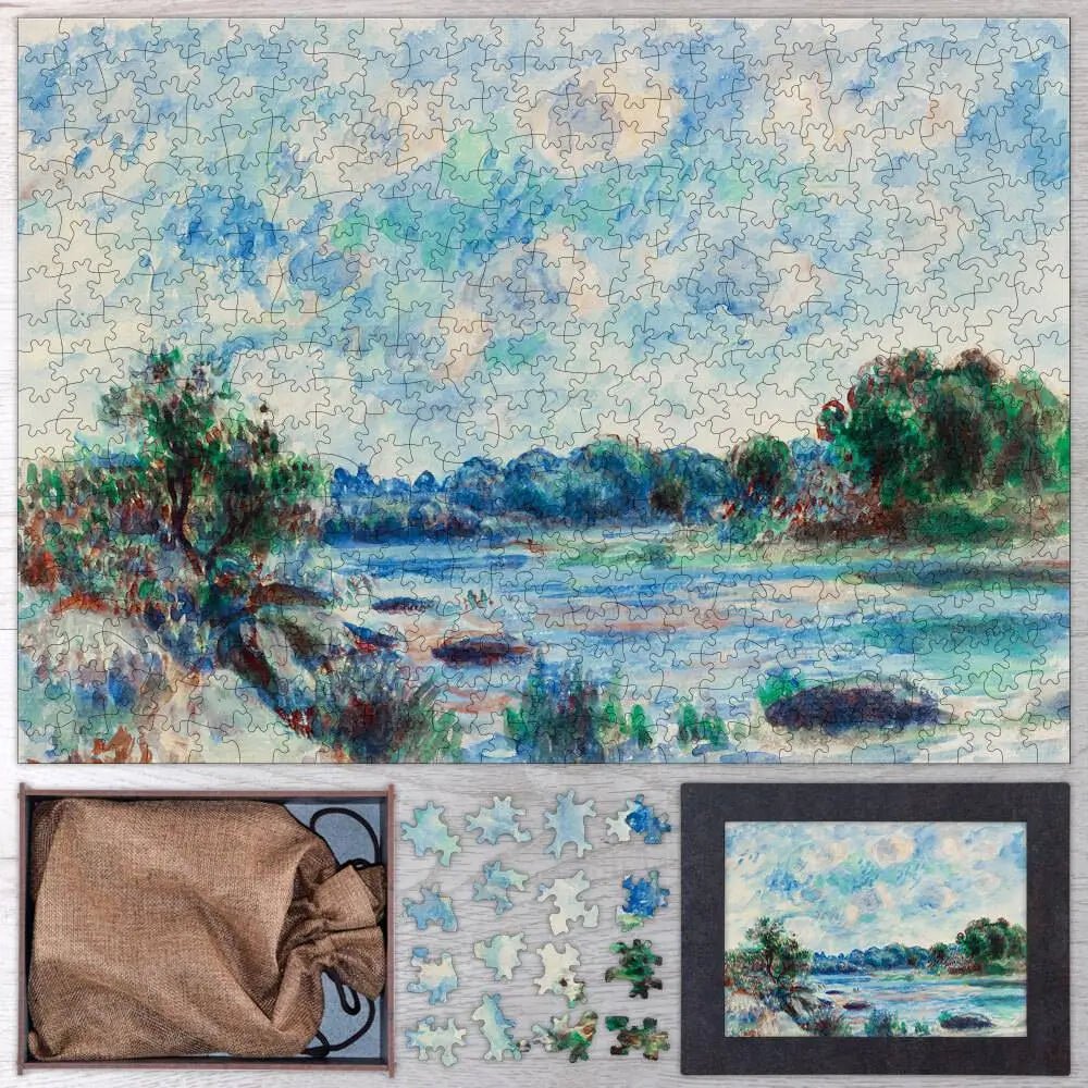 Landscape at Pont - Aven Puzzle - PuzzlesPrint