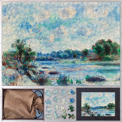 Landscape at Pont - Aven Puzzle - PuzzlesPrint