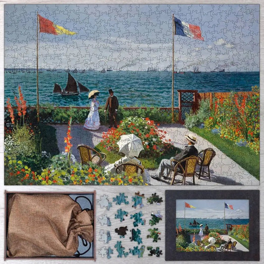 Garden at Sainte - Adresse Puzzle - PuzzlesPrint