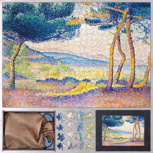 Pines Along the Shore Puzzle - PuzzlesPrint