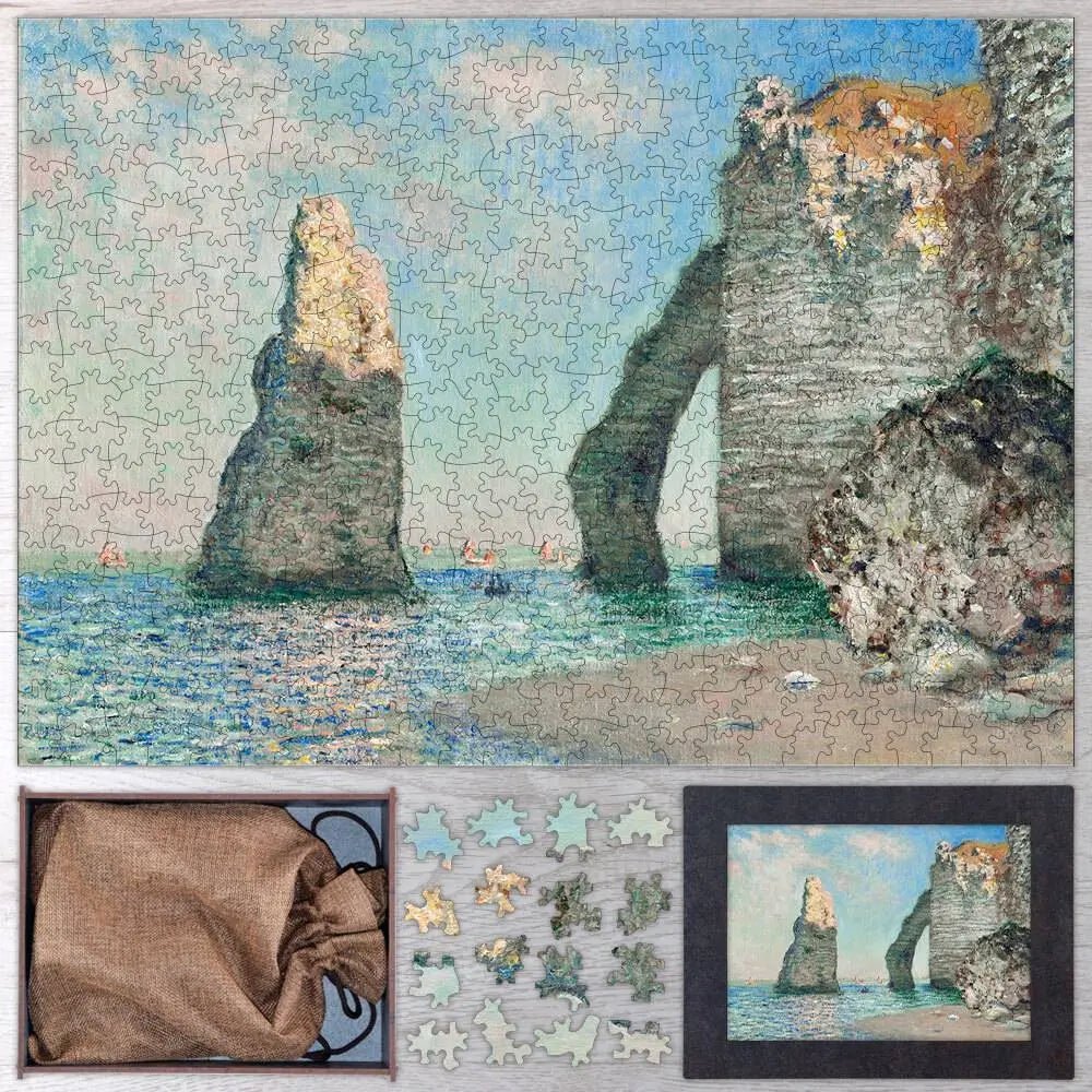 The Cliffs at Étretat Puzzle - PuzzlesPrint