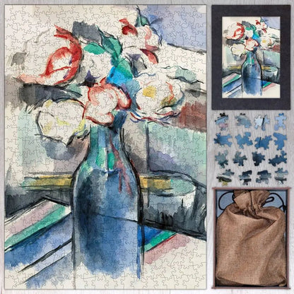 Roses in a Bottle Puzzle - PuzzlesPrint