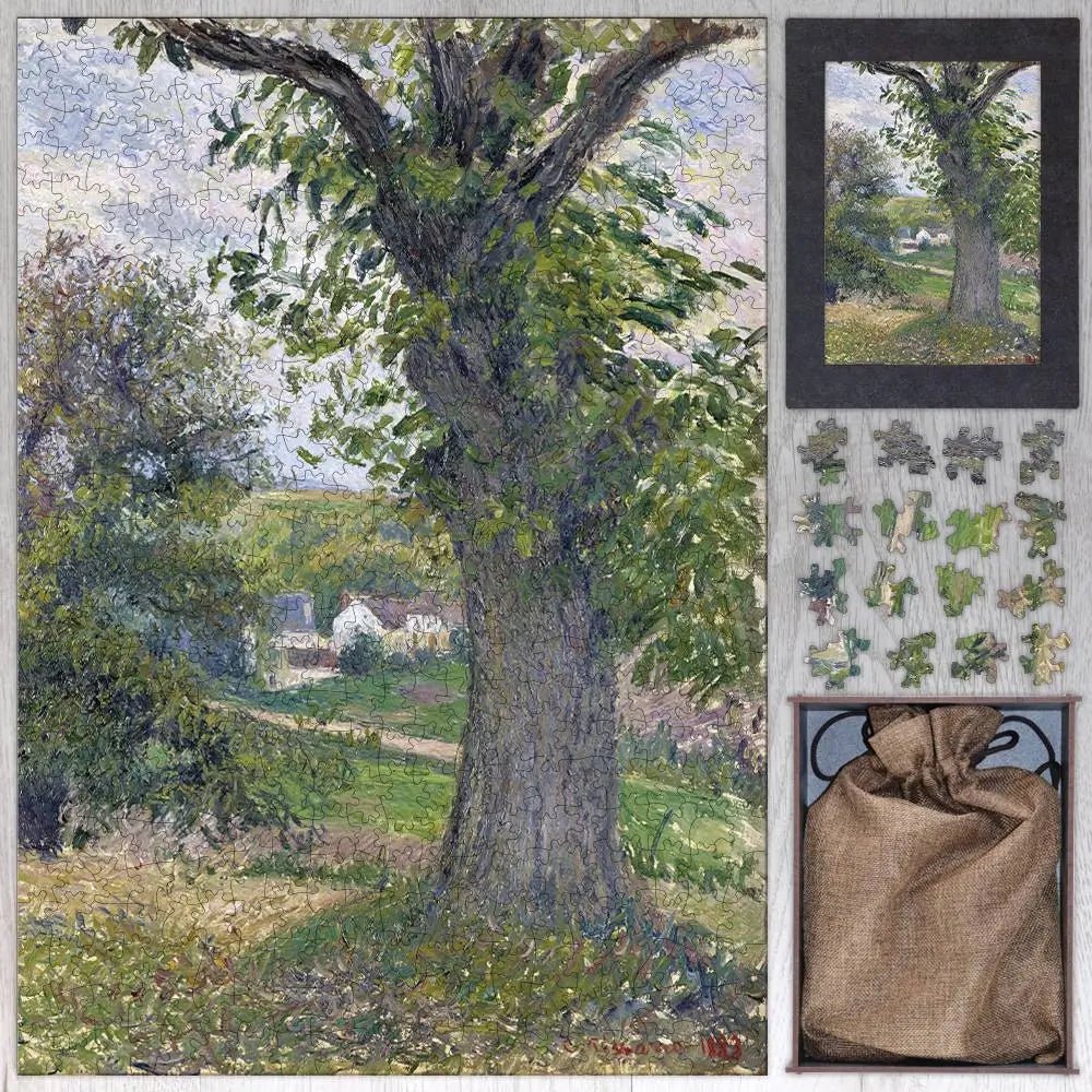 Chestnut Trees in Osny Puzzle - PuzzlesPrint