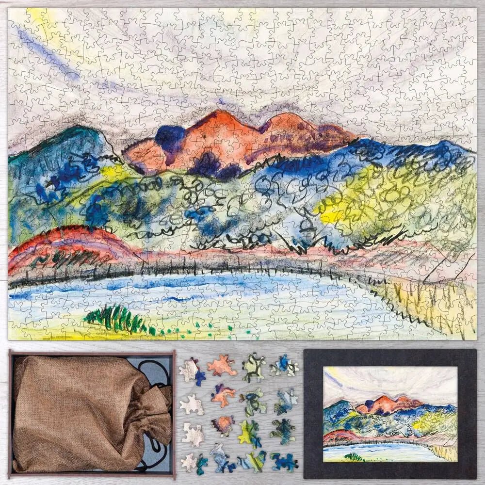 Early Landscape Puzzle - PuzzlesPrint