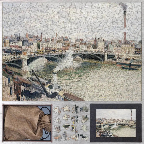 Morning, An Overcast Day, Rouen Puzzle - PuzzlesPrint