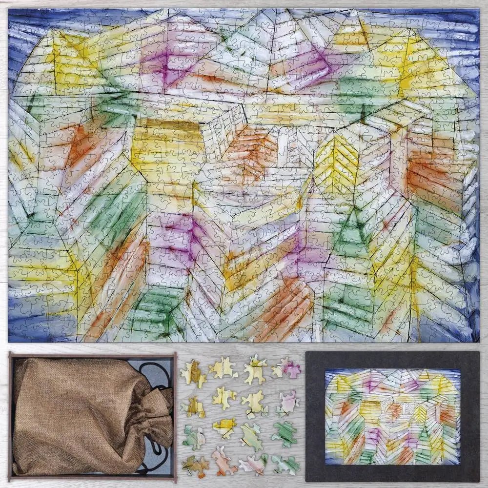 Theater - Mountain - Construction Puzzle - PuzzlesPrint