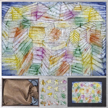 Theater - Mountain - Construction Puzzle - PuzzlesPrint