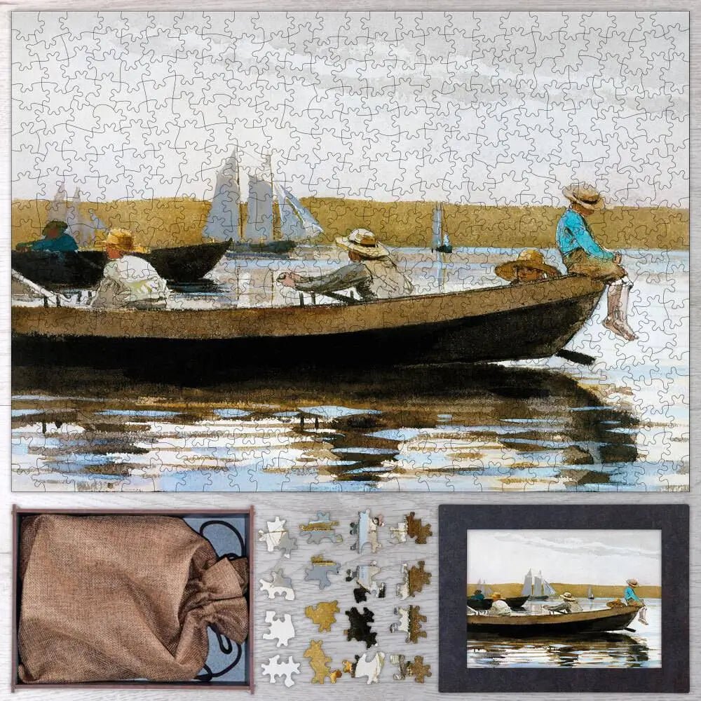 Boys in a Dory I Puzzle - PuzzlesPrint