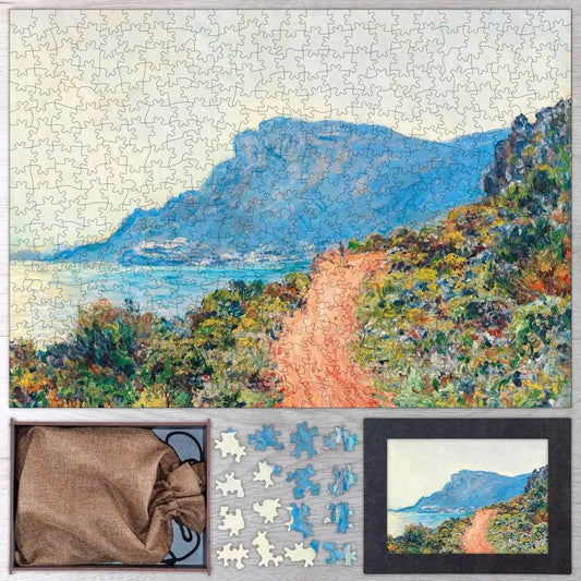 La Corniche near Monaco Puzzle - PuzzlesPrint