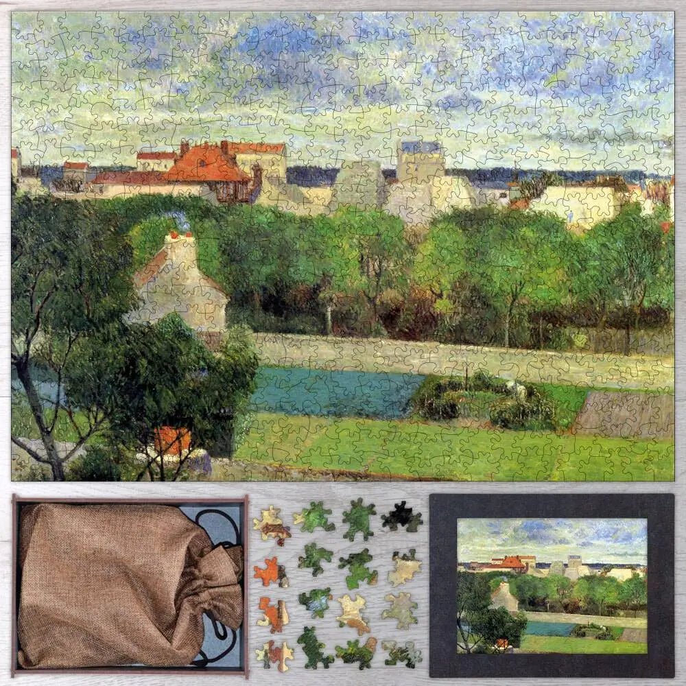 Market Gardens of Vaugirard Puzzle - PuzzlesPrint