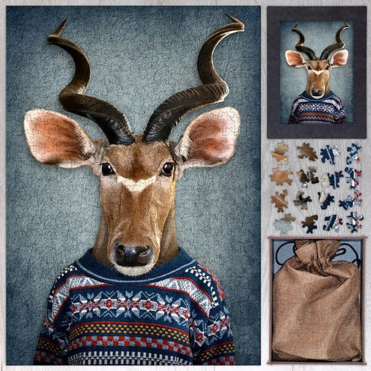 Antelope Puzzle - PuzzlesPrint