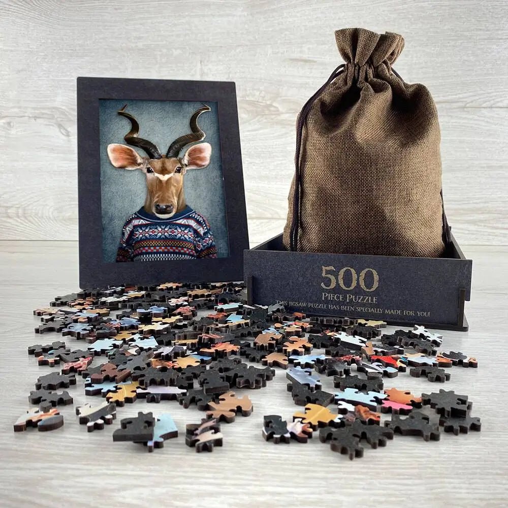 Antelope Puzzle - PuzzlesPrint