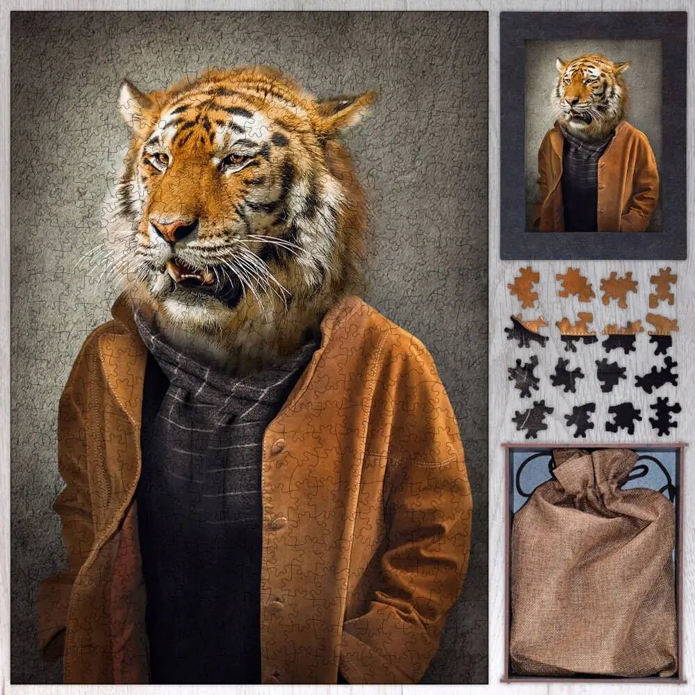 Tiger Puzzle - PuzzlesPrint