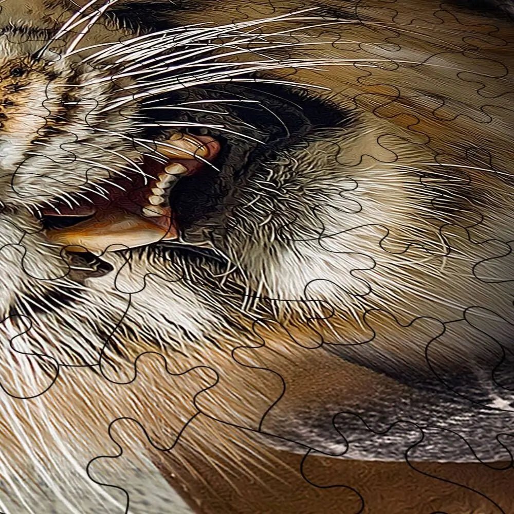 Tiger Puzzle - PuzzlesPrint