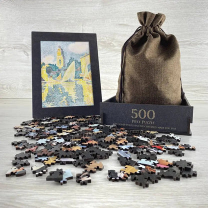 The Port, Saint - Tropez Puzzle - PuzzlesPrint