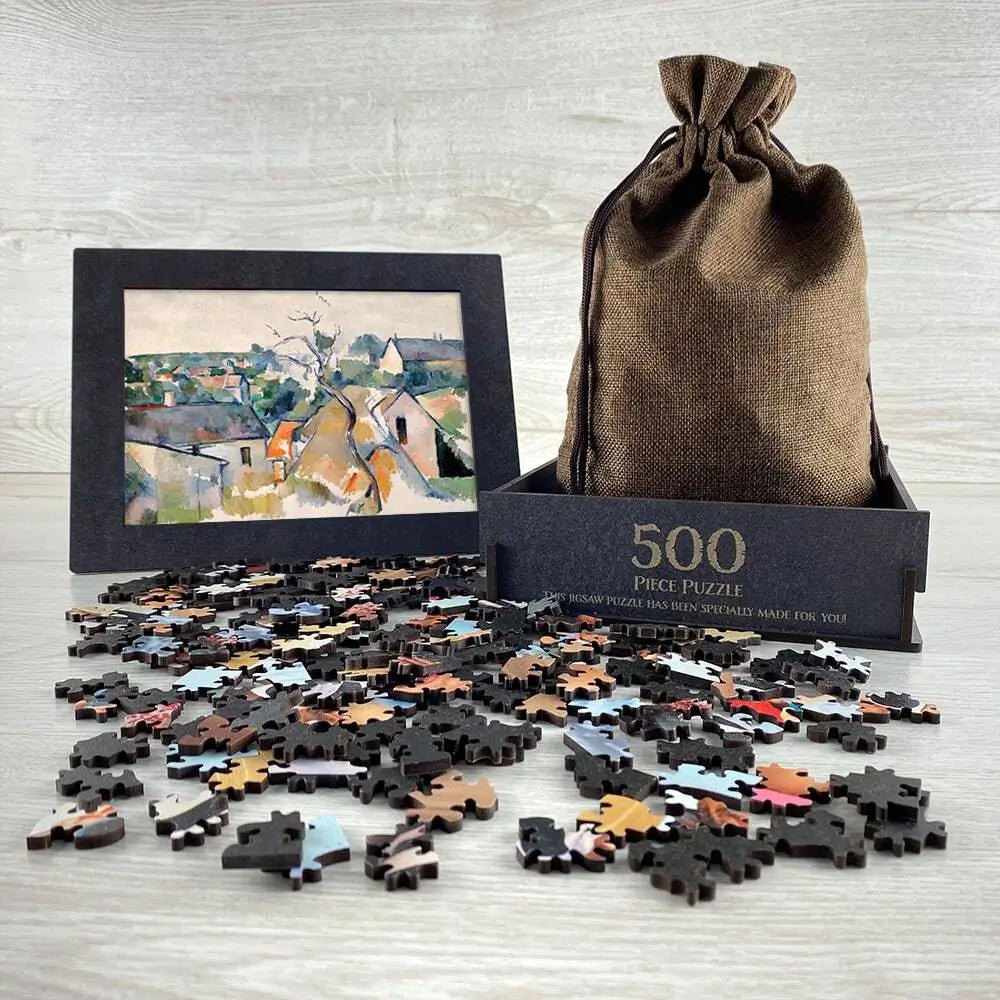 The Rooftops Puzzle - PuzzlesPrint
