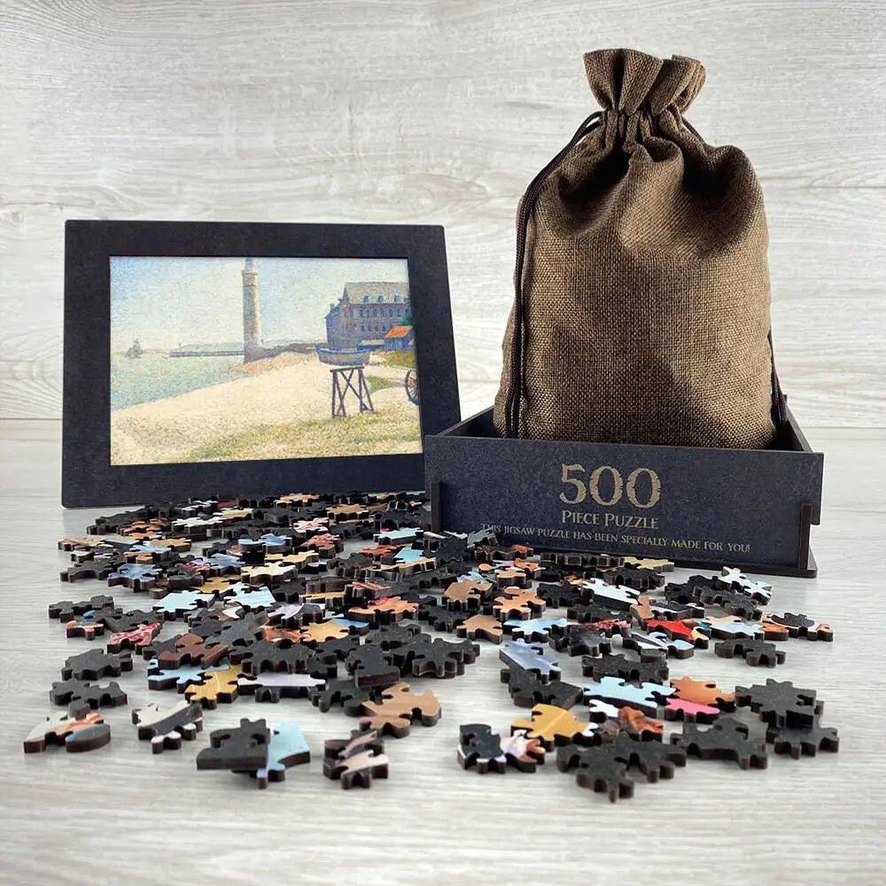 The Lighthouse at Honfleur Puzzle - PuzzlesPrint