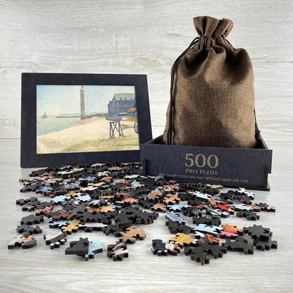 The Lighthouse at Honfleur Puzzle - PuzzlesPrint