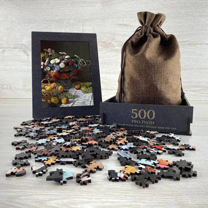 Still Life with Flowers and Fruit Puzzle - PuzzlesPrint