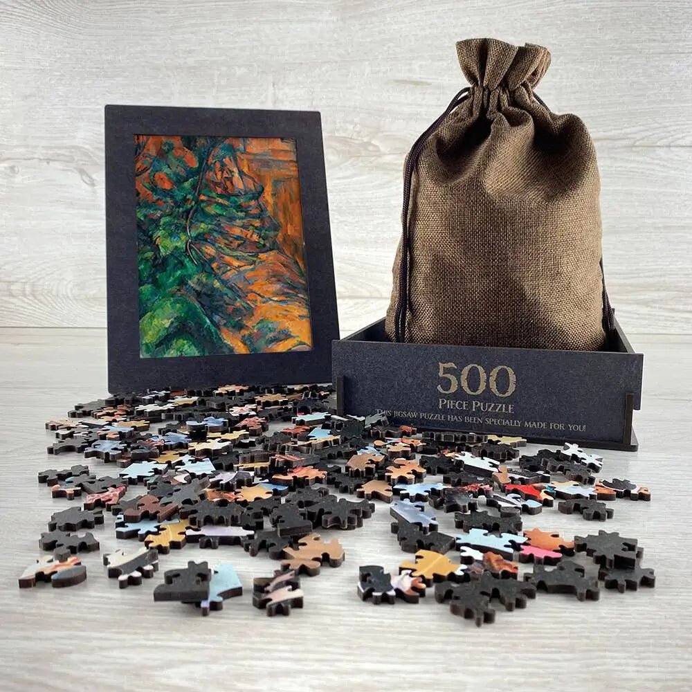 Rocks and Branches at Bibémus Puzzle - PuzzlesPrint