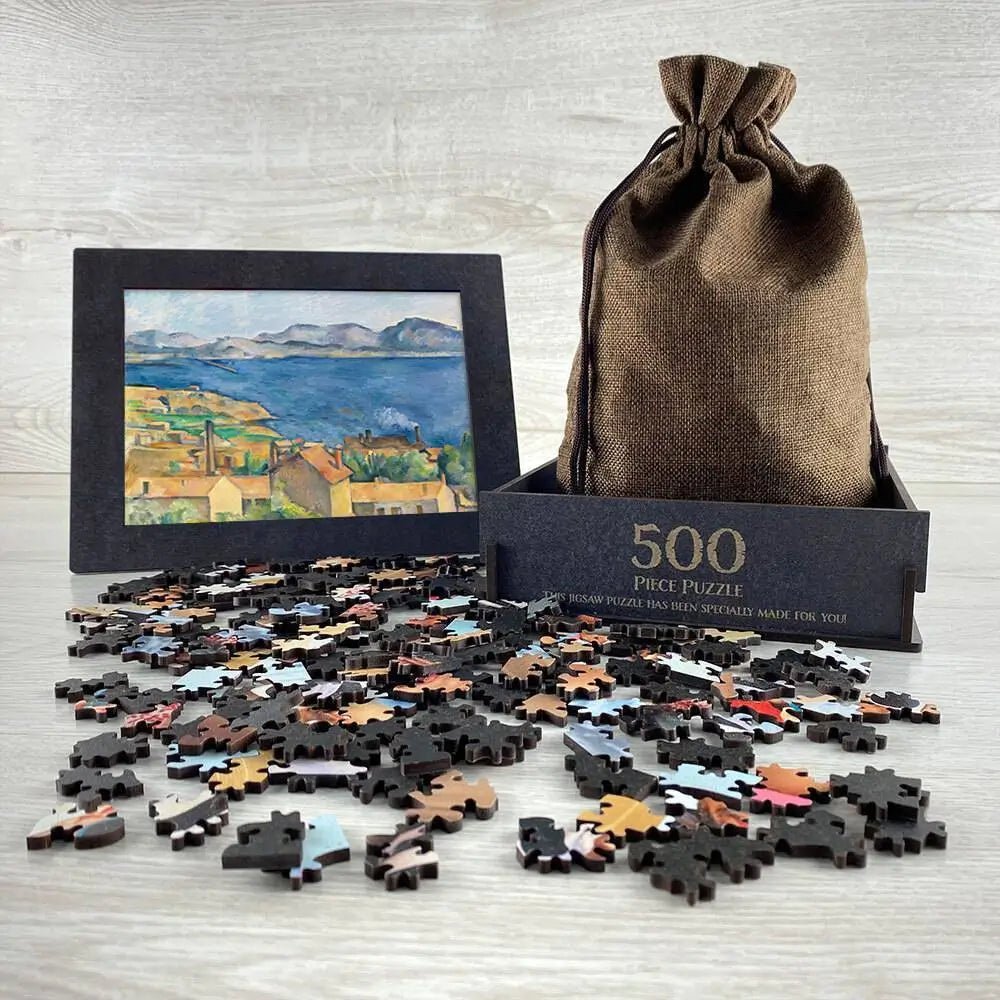 The Bay of Marseille, Seen from L’Estaque Puzzle - PuzzlesPrint