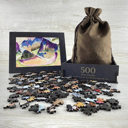 Mountain Landscape Puzzle - PuzzlesPrint