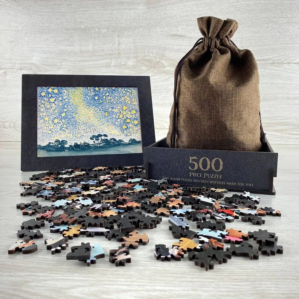 Landscape with Stars Puzzle - PuzzlesPrint
