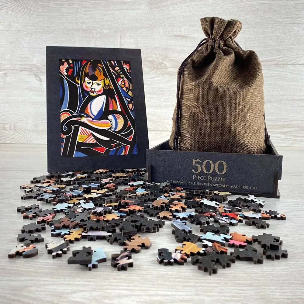 Child in Rocker Puzzle - PuzzlesPrint