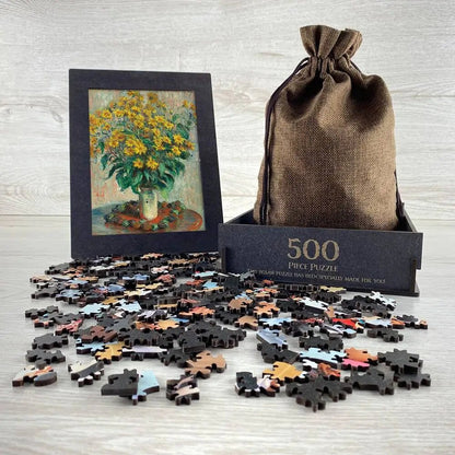 Jerusalem Artichoke Flowers Puzzle - PuzzlesPrint