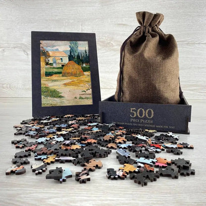 Landscape near Arles Puzzle - PuzzlesPrint