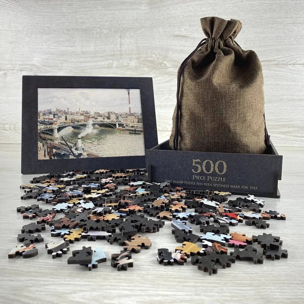 Morning, An Overcast Day, Rouen Puzzle - PuzzlesPrint