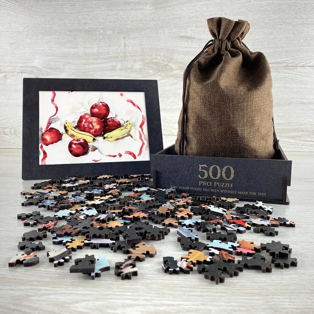 Still Life with Apples and Bananas Puzzle - PuzzlesPrint